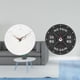 thumbnail image 2 of Reloj de pared,Reloj de pared decorativo para baño y dormitorio.,Reloj de gimnasio,Reloj de pared con barra para gimnasio en casa Reloj de culturismo,Sala de entrenamiento moderna,decoración, 2 of 8