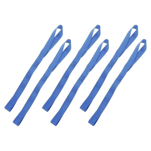 unbranded 6 Pcs Securing Vehicle Soft Loops Cargo Strap Dirt Bike Tie Downs Load Secure