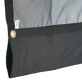 thumbnail image 4 of 7.5x18 ft Heavyweight Black Tarp for Dump Trucks - PVC Coated Mesh with Durable Grommets, Fits Most Manual&Electric Dump Beds, 4 of 10
