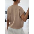 thumbnail image 5 of PRETTYGARDEN Women's Spring Sweater Vest Trendy Flower Knit Short Sleeve Cute Pullover Tank Tops Summer Fashion Clothing, 5 of 10
