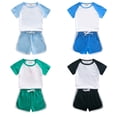 thumbnail image 2 of Nmmacb Boys Girls Summer Set Clothes Summer Cotton Outfits Casual Shirt Short Sets for Kids Toddler Baby, Size 2-9T, 2 of 6