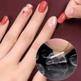 thumbnail image 4 of 240pcs Clear False il Tips Double Side Adhesive Glue Sticky Tape Sticker Fake ils Glue Jelly Gel Tape Tools, 4 of 5