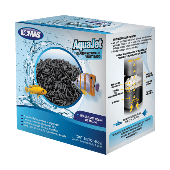Carbón Activado Lomas 450 gr