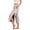32# Camel, variant on Womens Tear Away Recovery Pants Elastic Waist Plaid Capri Trousers Wide Leg Magic Tape for Hip Knee Replacement Camel M