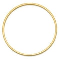 thumbnail image 2 of 14k Yellow Gold Bracelet Bangle Women's 3 mm 8 in Polished Square Tube Slip-on, 2 of 4