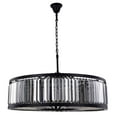 thumbnail image 2 of Urban Classic Chelsea 10-Light Metal Royal Cut Chandelier in Matte Black, 2 of 2