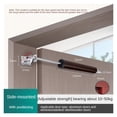 thumbnail image 2 of Household Window Closer Sealing Rubber Air Pressure Door Closer Increase Buffer Clockwise Stable Rivet Automatic Door Closer ,Long Lasting, 2 of 6