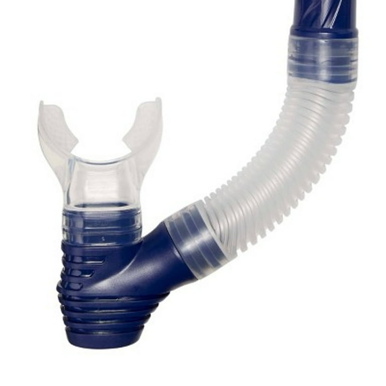 SPEEDO ADULT MSF SNORKEL SET - BLUE/STEEL S/M - Walmart.com