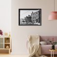 thumbnail image 3 of Historic Framed Print, Dr. Ludolph Parmly Houses, 303-305-307 Conception Street, Mobile, Mobile County, AL - 2, 17-7/8" x 21-7/8", 3 of 9