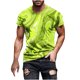 thumbnail image 1 of Camisas de Manga Larga para Hombres Blusa de Cuello Redondo de Impresión Cómoda, Camisa Casual de Poliéster para Uso Diario, de Fiesta Y de Primavera de Verano, 1 of 5