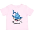 thumbnail image 3 of Inktastic Cute Whale Shark Says Hello Boys or Girls Toddler T-Shirt, 3 of 5
