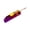 Purple yellow, variant on Tibvox 10 Pieces Portable Foldable Seam Ripper for Sewing Crafting