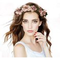 thumbnail image 3 of Diadema de flores bohemias para mujeres y niñas, Corona de rosas, adorno de fiesta, festival, playa, viajes, accesorios para el cabello, 3 of 5