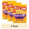 (3 pack) Jolly Time Blast O Butter Ultimate Theatre Style Microwave Popcorn, 3.2 oz, 6 pack.