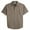 04 Dark Khaki, variant on COEVALS Club Men's Linen Shirts Summer Beach Casual Button-down Short Sleeve Shirt Dark Khaki 04 XX-Large