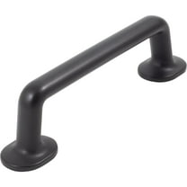 Telluride Cabinet Pull, 4 Inches, Matte Black by Stone Harbor Hardware