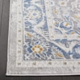 thumbnail image 3 of SAFAVIEH Palma Robynne Oriental Area Rug, Grey/Blue, 5'5" x 7'7", 3 of 8