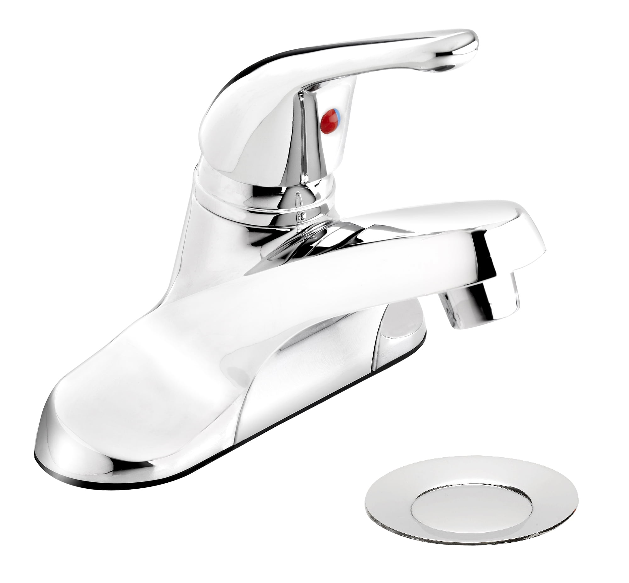 Belanger EBY24CCP Single Handle Centerset Bathroom Faucet with Drain