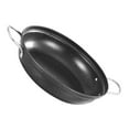 thumbnail image 4 of Stainless Steel Hot Pot Kitchen Cooking Wok Heat-resistant Metal Cooking Wok with Handle 30cm, 4 of 8
