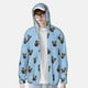 thumbnail image 2 of Fotbe french Bulldog Face Chaqueta con Protección Solar UPF 50+ para Hombre y Mujer, Camisa con Capucha y Bolsillos-XX-Large, 2 of 7