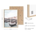 thumbnail image 3 of HAUS AND HUES Italy Poster Gondola Art Italy Prints Europe Wall Art Italy Wall Art Venice Wall Art Rome Wall Poster Wall Art of Italy Poster Italy Italy Wall Art Decor | BEIGE FRAMED 12” x 16”, 3 of 6