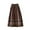 Khaki, variant on XUNKUSGA Long Skirts for Women Elastic Waist Women's Skirts Fall Winter A-Line Tartan Skirts for Women Ankle Length Flared Maxi Skirt Plaid Pleated Skirt S-XL
