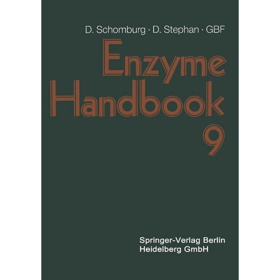 Enzyme Handbook 9: Class 1.1: Oxidoreductases, (Paperback)