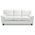 thumbnail image 4 of Glory Furniture Gallant Faux Leather Sofa in White, 4 of 6