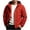 Red #022, variant on Mens Rain Jacket Waterproof with Hooded Hiking Coat | Zip Pockets Windbreaker,Fishing,Active Performance Shell Jackets, 3XL