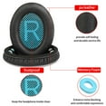 thumbnail image 2 of Oreillettes de remplacement Coussin Confort Boses Quiet Qc15 Qc25 Qc35 Casque, 2 of 4