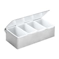 thumbnail image 4 of Caja de condimentos multiusos, accesorio resistente, contenedor de acero inoxidable para Cuadrícula 4, 4 of 9