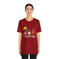 thumbnail image 3 of Holiday Gnomes Unisex Jersey Short Sleeve Tee, 3 of 4