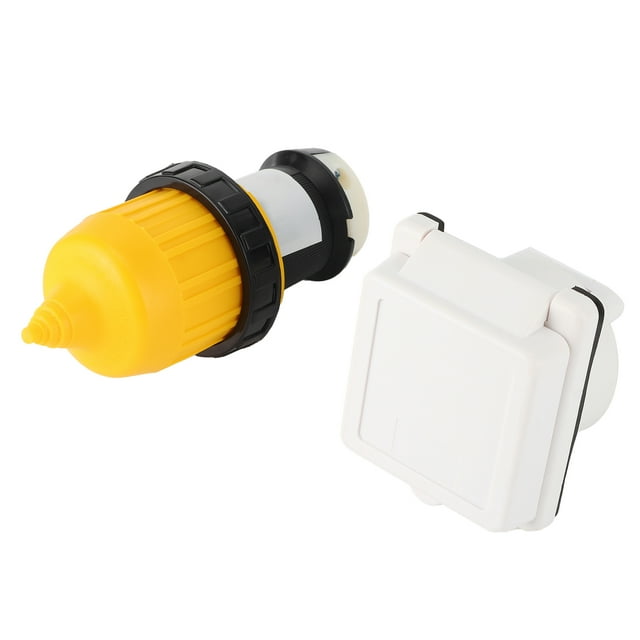 Enchufe de bloqueo giratorio RV Power, 3 piezas, 30 AMP, RV, RV Power ARV, máxima eficiencia
