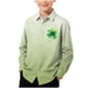thumbnail image 2 of Blusa y camisa de manga larga con cuello vuelto para niños, camisa informal de moda para niños y niñas, camisa de manga larga con estampado del Día de San Patricio, camisa de manga larga con cuello vu, 2 of 7