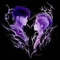 thumbnail image 2 of Mens KPop Demon Hunters Jinu and Rumi Love Lightweight Hoodie, 2 of 4