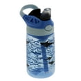 thumbnail image 4 of Contigo Kids Water Bottle with Redesigned Autospout Straw Lid Blue Sharks, 14 fl oz., 4 of 4