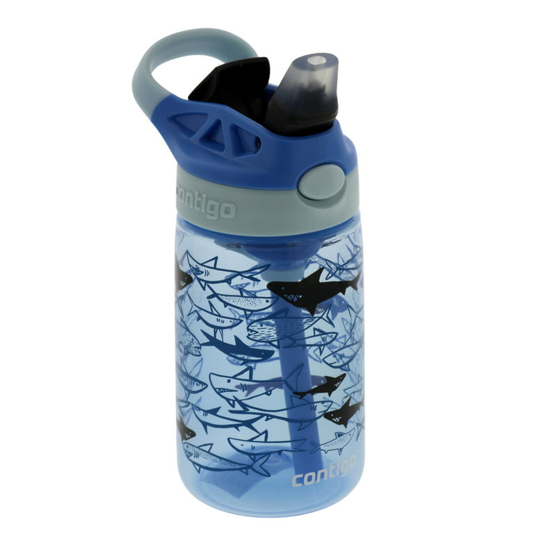 Contigo Aubrey Kids Cleanable Water Bottle with Silicone Straw and  Spill-Proof L