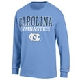 thumbnail image 2 of Men's Champion  Carolina Blue North Carolina Tar Heels Gymnastics Stack Long Sleeve T-Shirt, 2 of 3