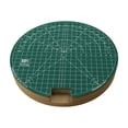 thumbnail image 1 of Siruishop Table Tennis Racket Rubber Cutting Platform Professional Compact Round Work Mat Rotary 29mm thick, 1 of 8