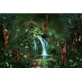 thumbnail image 1 of Magical Village - Canvas OR Print Wall Art, 1 of 1