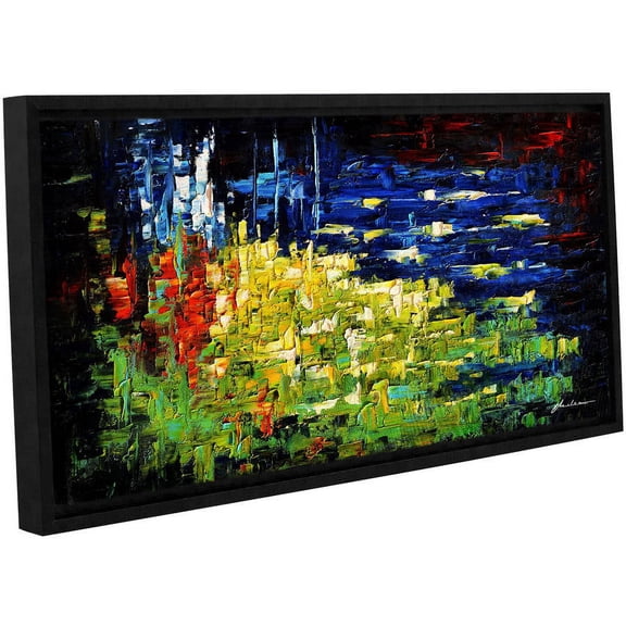 ArtWall Milen Tod "Life" Gallery-wrapped Floater-framed Canvas