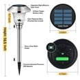 thumbnail image 6 of Solar Lawn Lights Outdoor Decorative Solar Garden Yard Lights Waterproof Auto-on/off Solar Landscape Lights for Lawn Patio Yard Garden Walkway, 6 of 7
