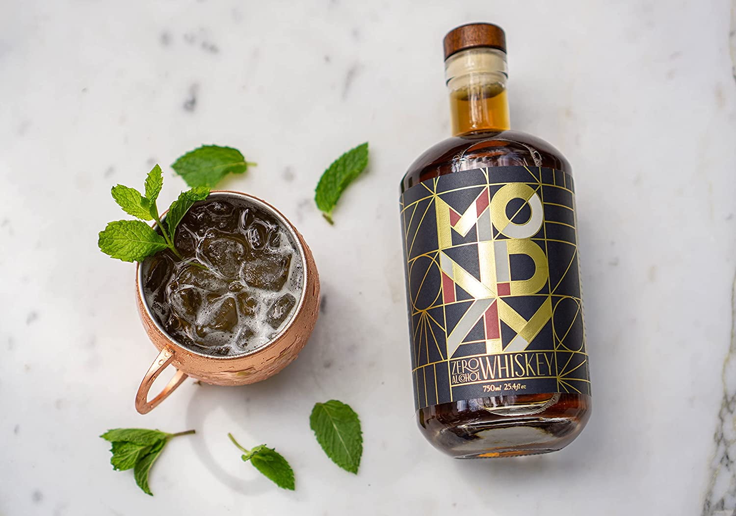 MONDAY ZERO WHISKEY 750ml 2本 Monday Zero Alcohol Whiskey