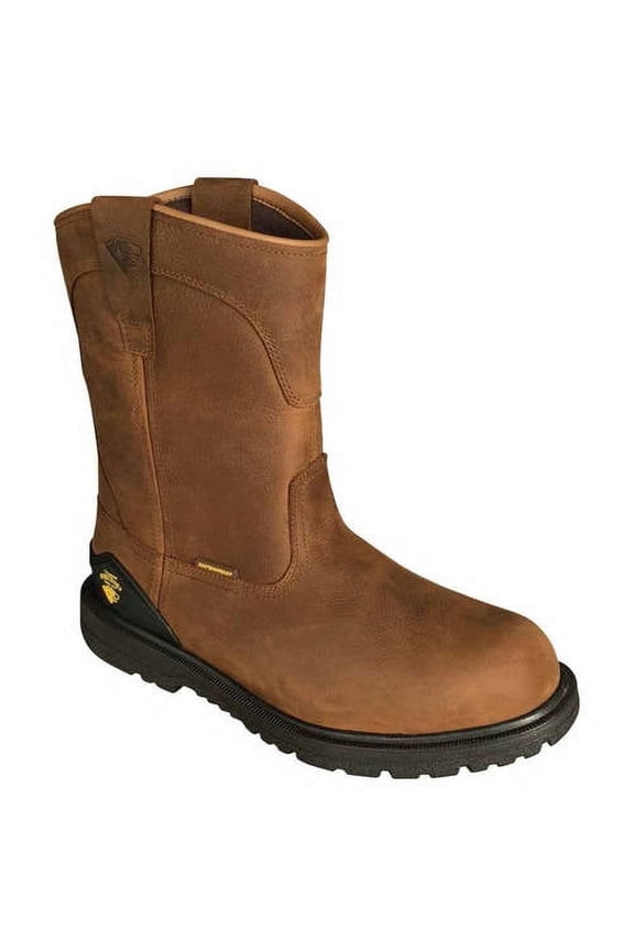 Men's Bison Waterproof Pull On Steel Toe Work Boots