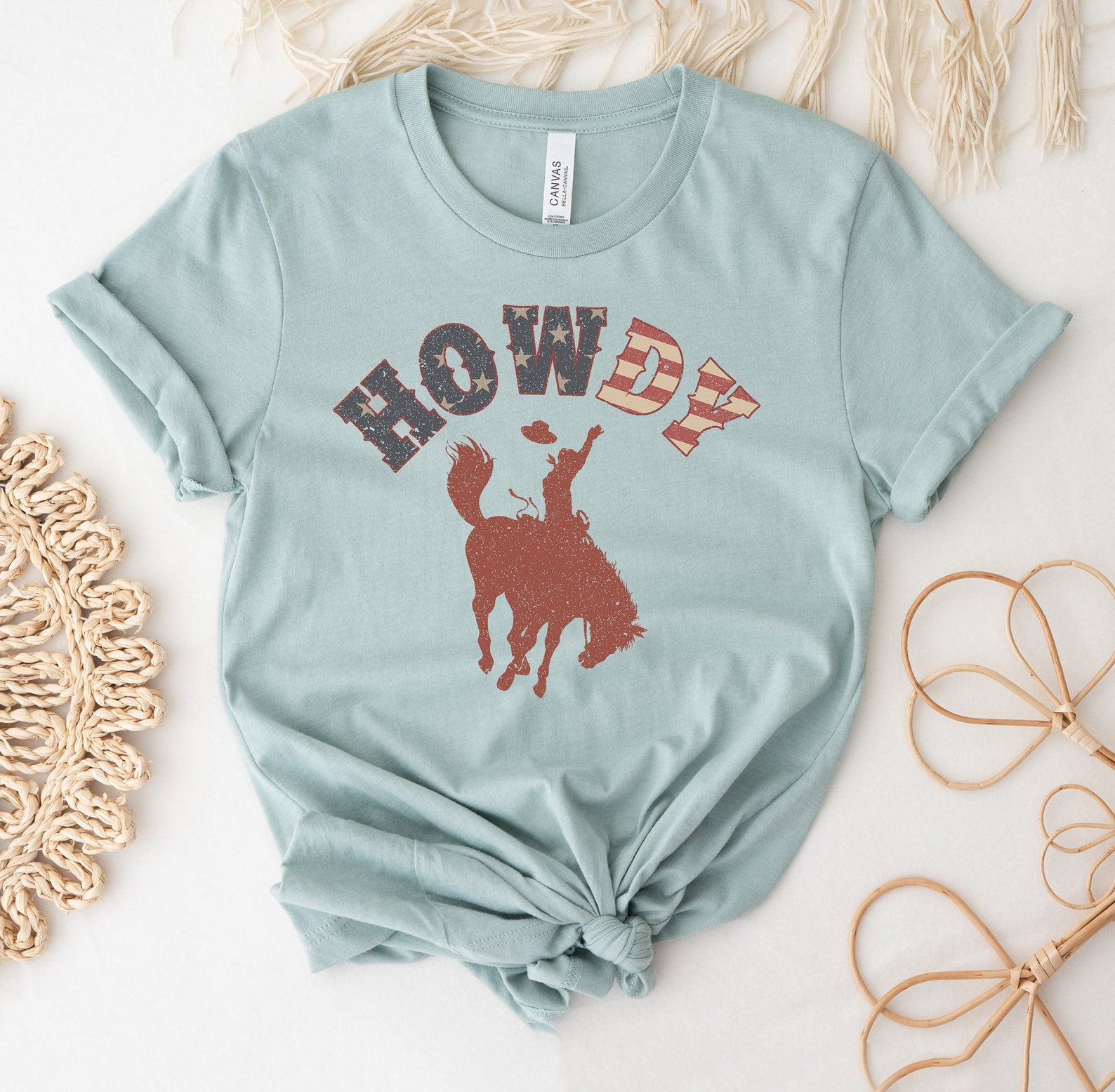 Howdy T-shirt Yeehaw Shirt Western Tee Country Music Top Southern Gift ...