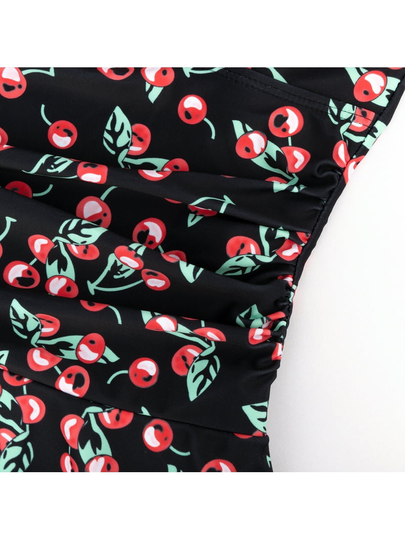 Modcloth The Bonita One-Piece Swimsuit In White Floral, Size Xs