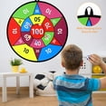 thumbnail image 6 of 29" Large Dart Board for Kids,Kids Dart Board with Sticky Balls,Backyard Outdoor Games Birthday Gifts for 3 4 5 6 7 8 9 10 11 12 Year Old Boys Girls, 6 of 8