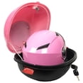 thumbnail image 4 of BERTDOMD 1 Set Motorcycle Top Case Rear Tail Box Motorcycle Trunk Mount Storage Carrier With Backrest, 4 of 6
