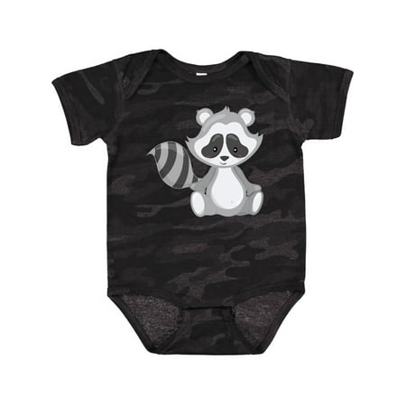

Inktastic Cute Woodland Animal Raccoon Gift Baby Boy or Baby Girl Bodysuit