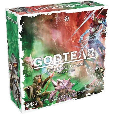 Godtear Eternal Glade Starter Set Dynamic Tabletop Combat Interactive Strategy Board Game Steamforged Games Ltd. STEGT013